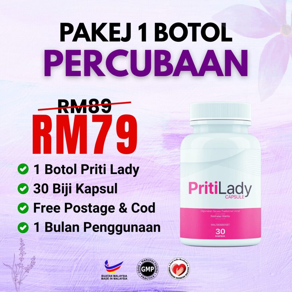 1 BOTOL PRITI LADY - RM79