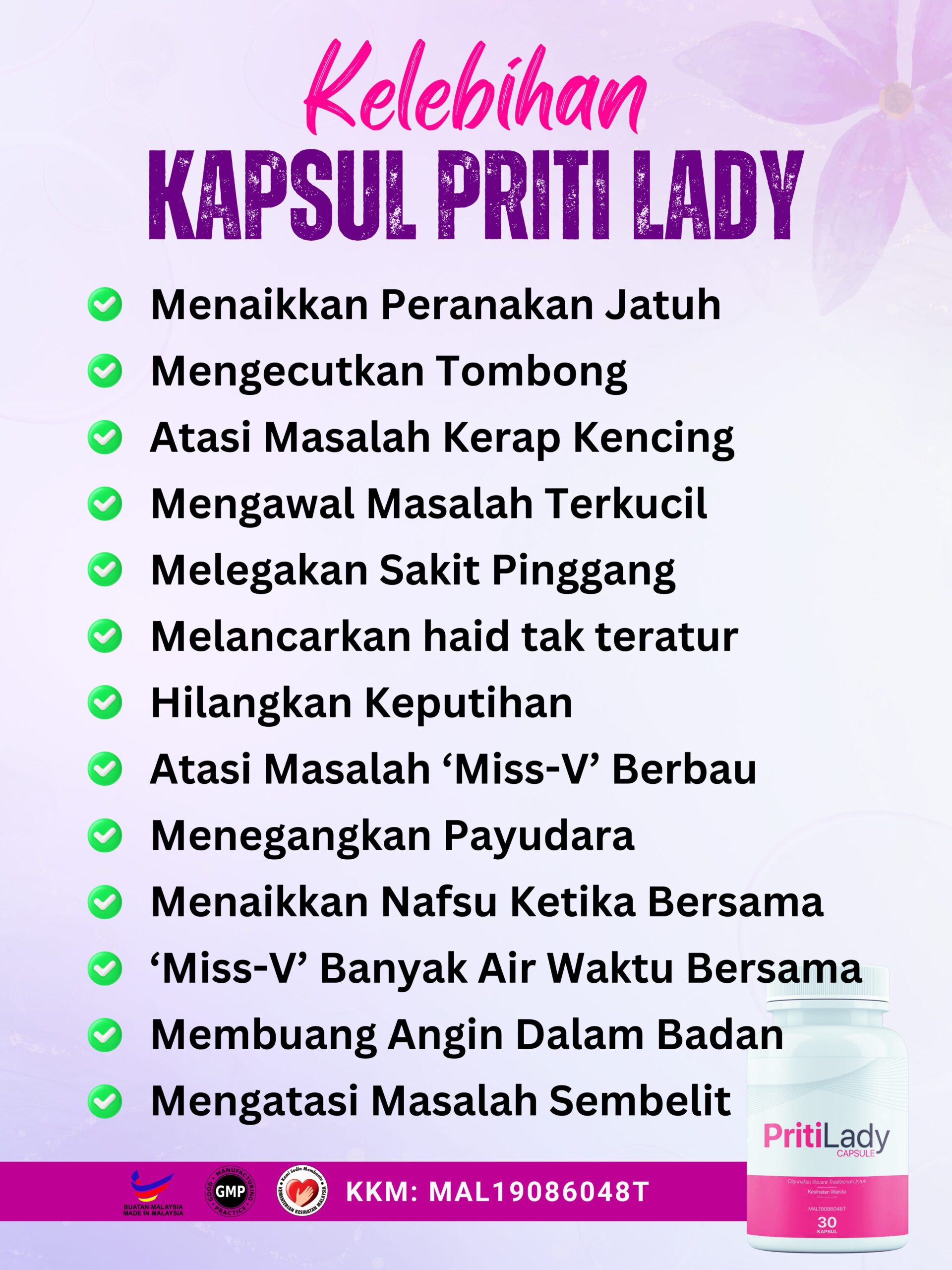 Testimoni Priti Lady